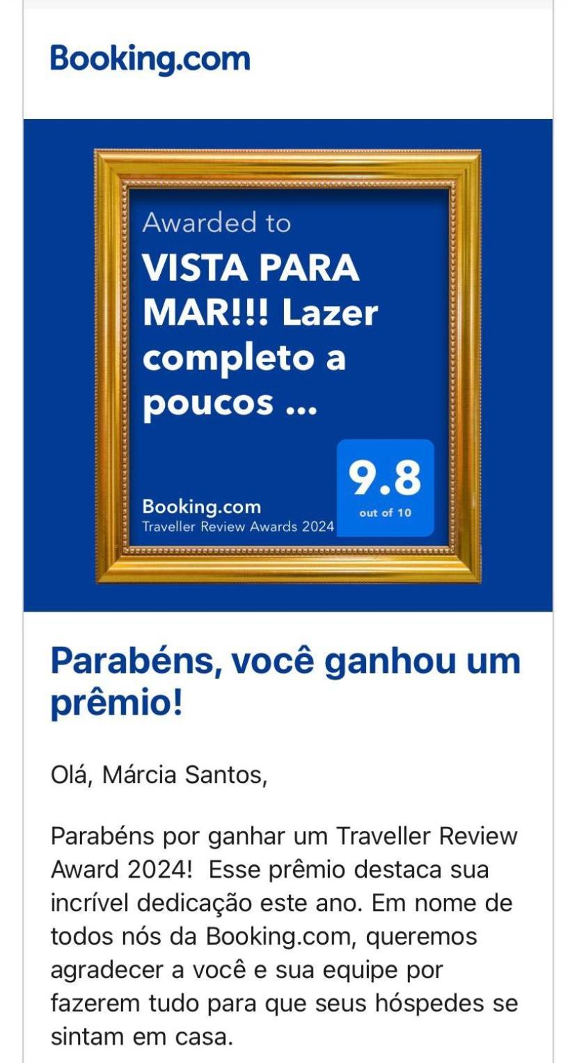 Vista Para Mar!!! Lazer Completo A Poucos Passos Da Praia Guarujá Exterior foto